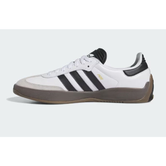 Adidas Puig Samba, New in Box, White/Black, Mens 10.5 - Picture 1 of 6
